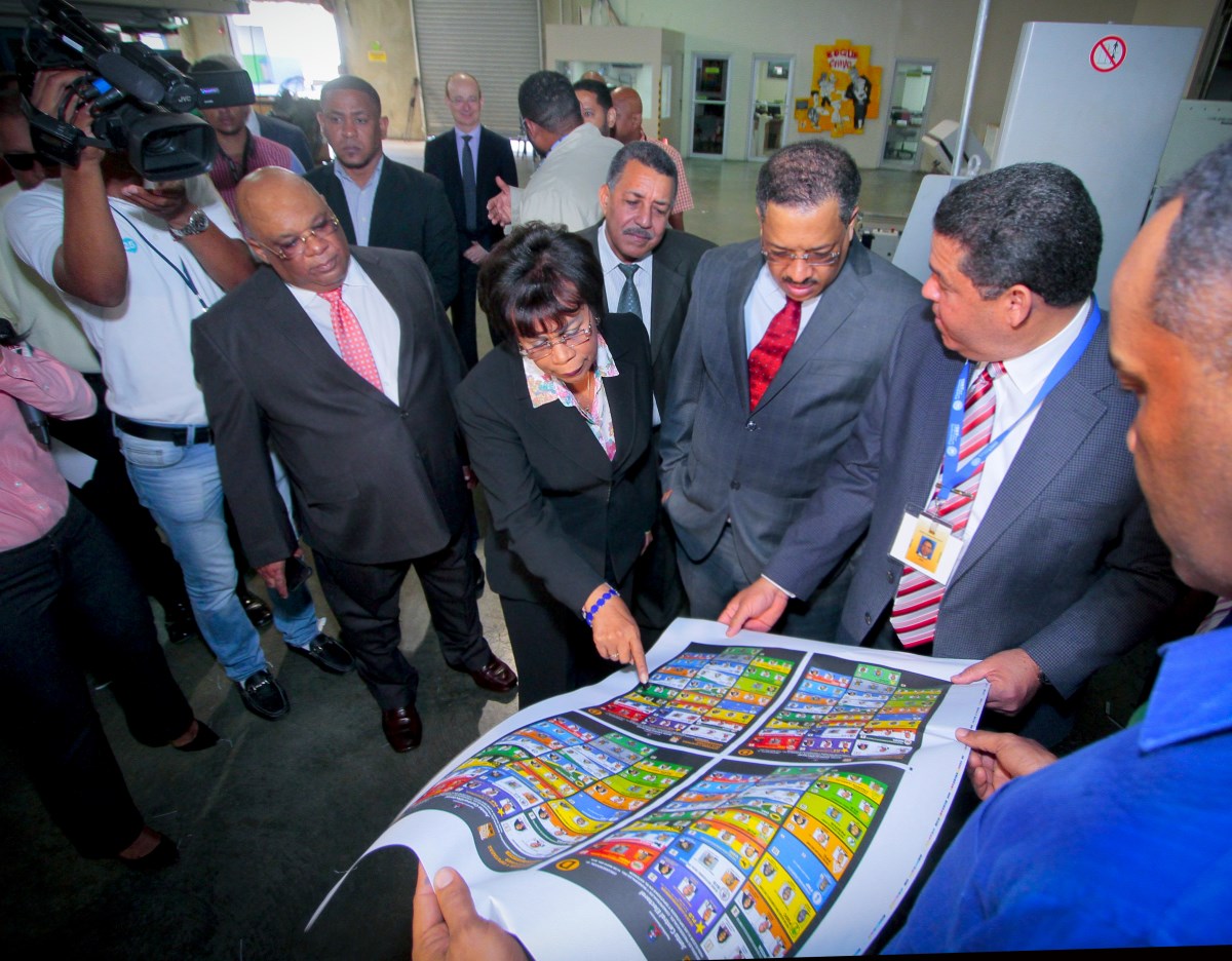 Boleta presidencial totalmente impresa, informa la JCE