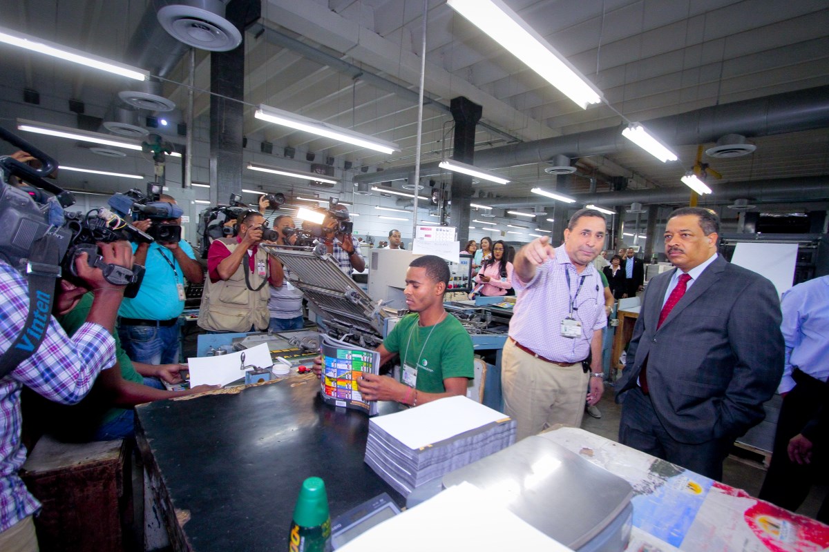 Boleta presidencial totalmente impresa, informa la JCE