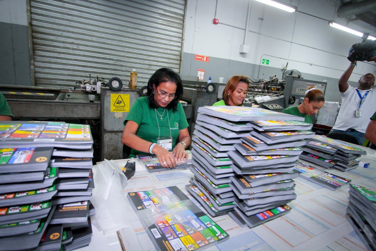 Boleta presidencial totalmente impresa, informa la JCE