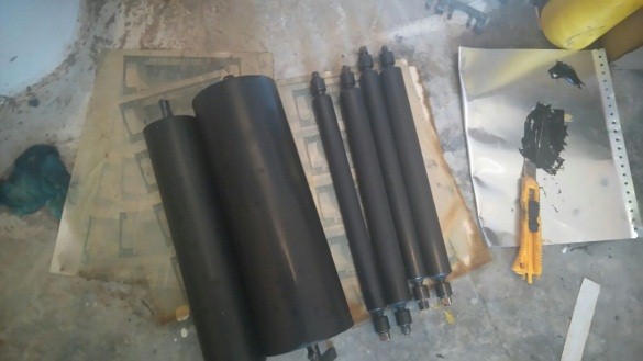 Una banda imprimía dólares falsos en Maimón