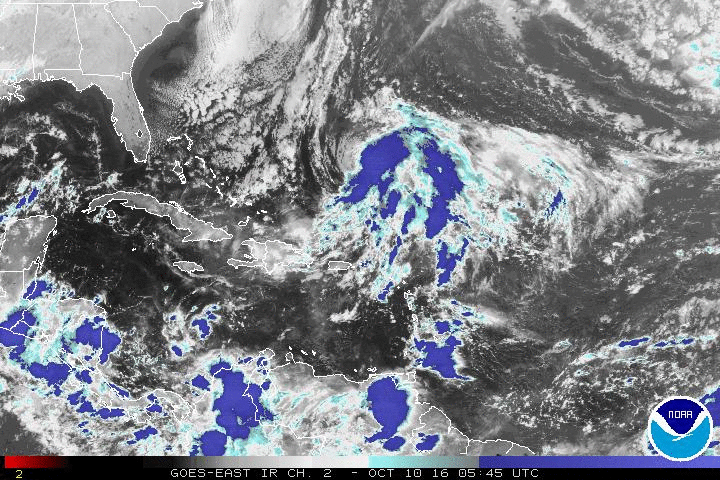 Vaguada provocará chubascos y tronadas
