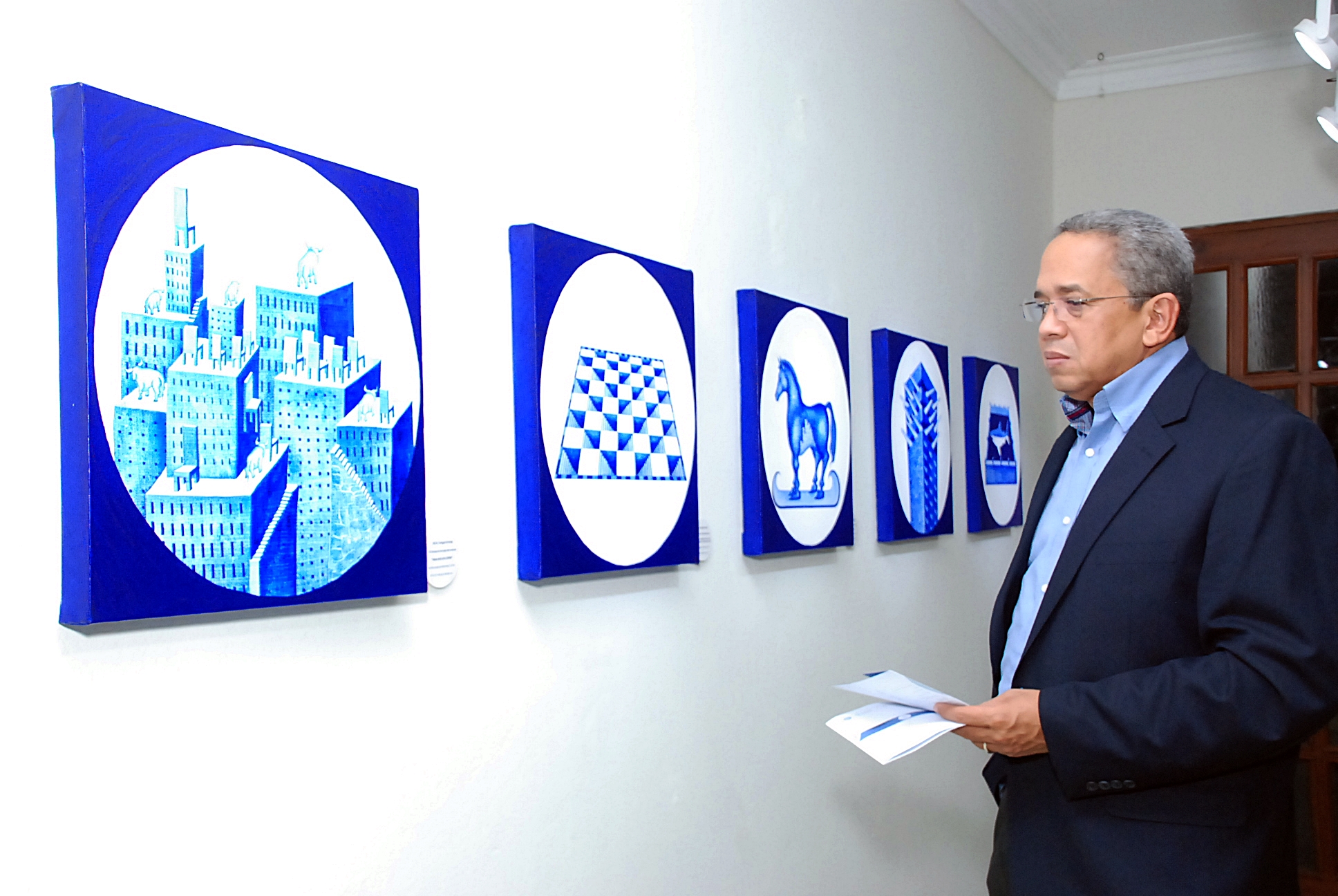 Ossaye Casa de Arte (OCA) inaugura exposición"175 Lunas en la Caja