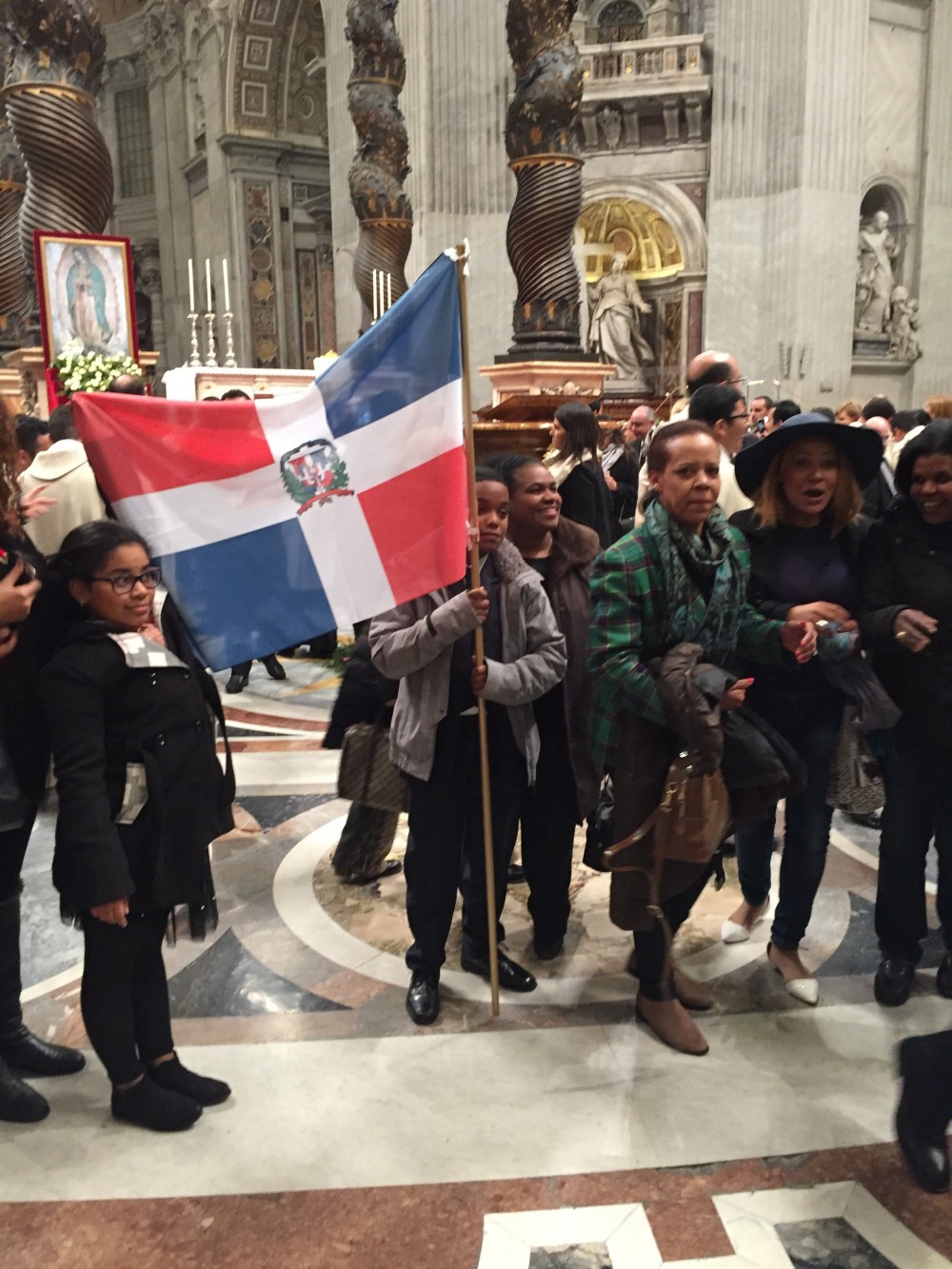 Dominicanos en Italia en misa con el Papa Francisco