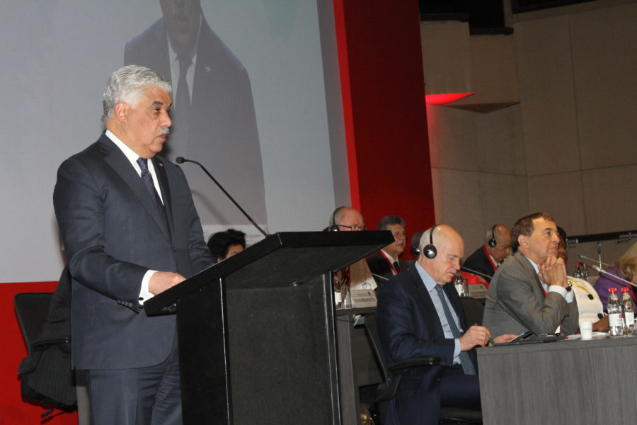 Vargas recuerda a Peña Gómez en la Internacional Socialista