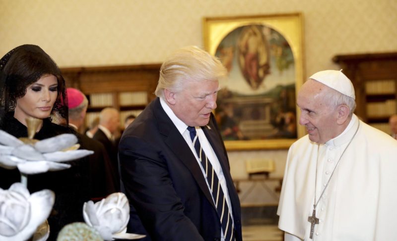 Papa Francisco recibe a Trump en el Vaticano