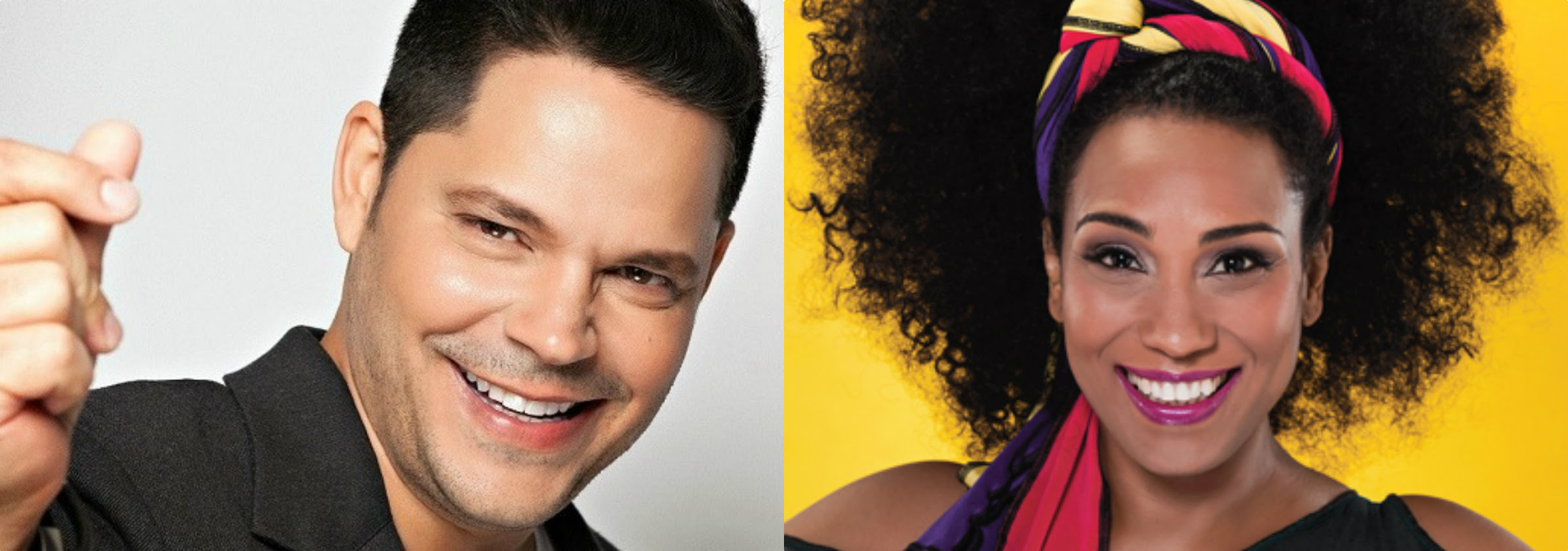 Rey Ruiz y Aymee Nuviola listos para su presentación en el Teatro Nacional