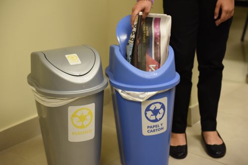 Reciclan 9 mil libras de desechos sólidos en el Palacio Nacional