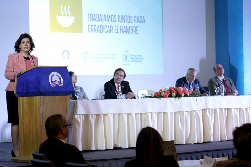 Vice Margarita preocupada por aumento del hambre en el mundo
