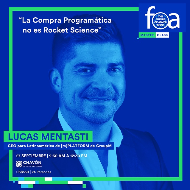 Expertos de la publicidad internacional ofrecerán masterclass en FOA 2017