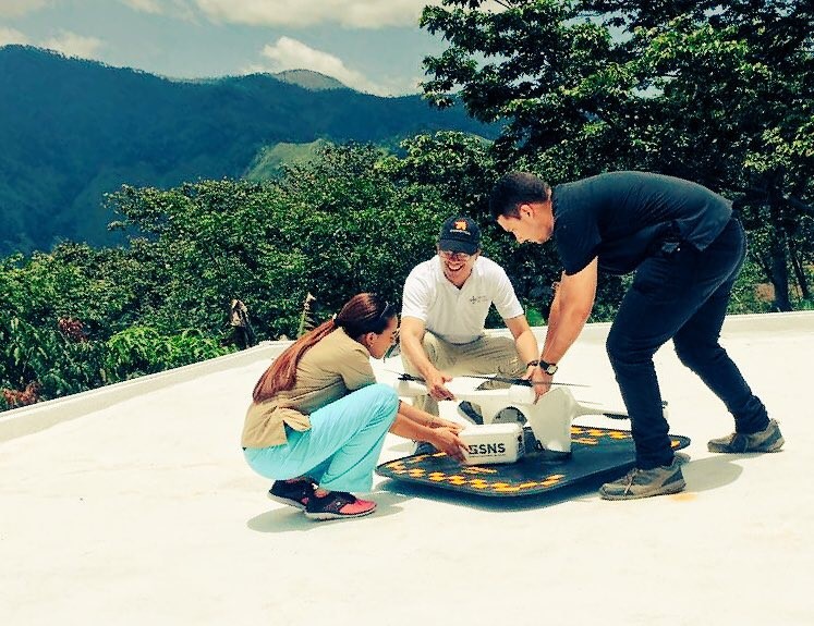 Prueban despegue y aterrizaje para “Drones para la Salud en San Juan”