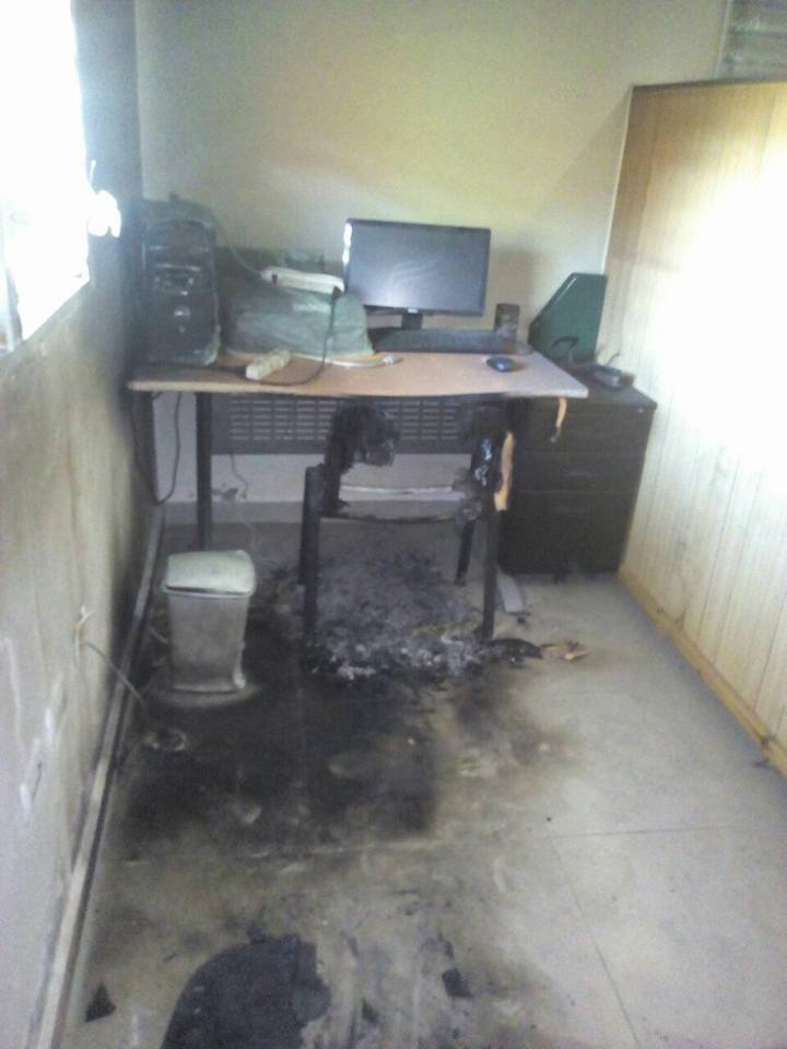Incendian área de contabilidad de Junta Municipal de Monserrate
