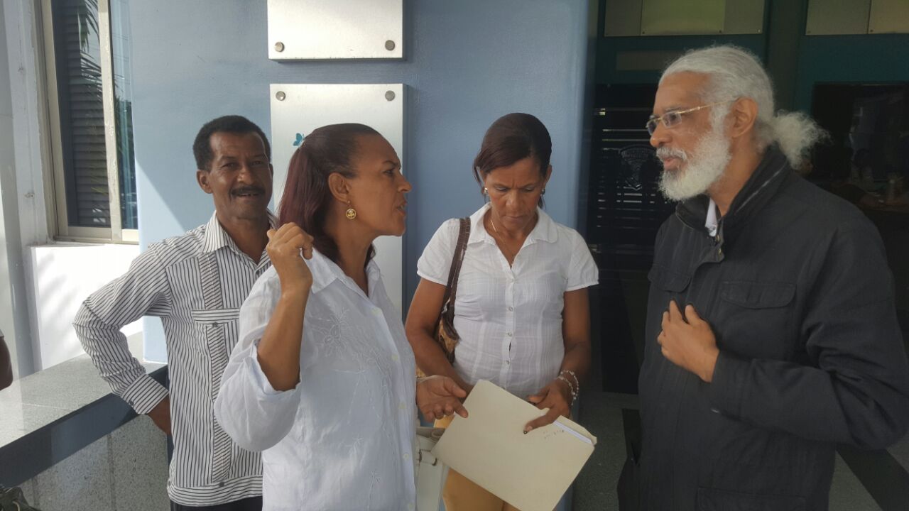 Familiares comerciante asesinado y Juan Hubieres formalizan  denuncia