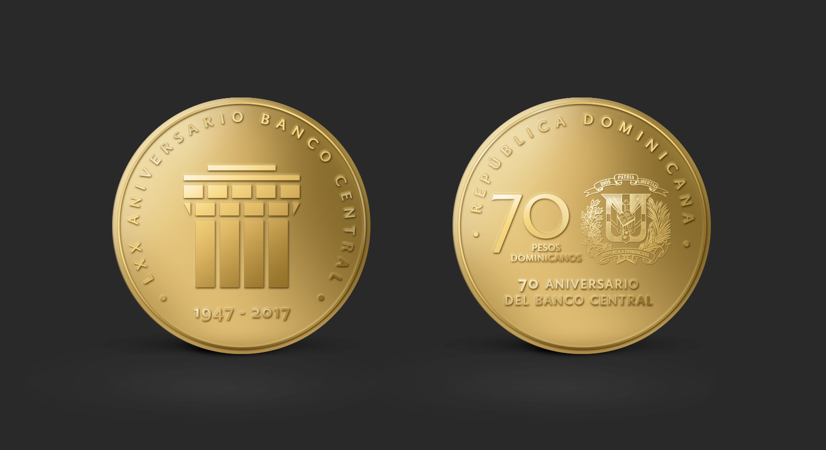 Circula billete de RD$500.00 pesos por 70 aniversario BCRD