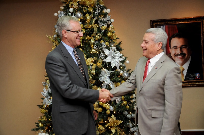 Ministro Toca Simó recibe Encargado de Negocios de la Embajada de EEUU
