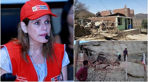 Terremoto en Perú: Un muerto, 65 heridos, casas y escuelas destruidas