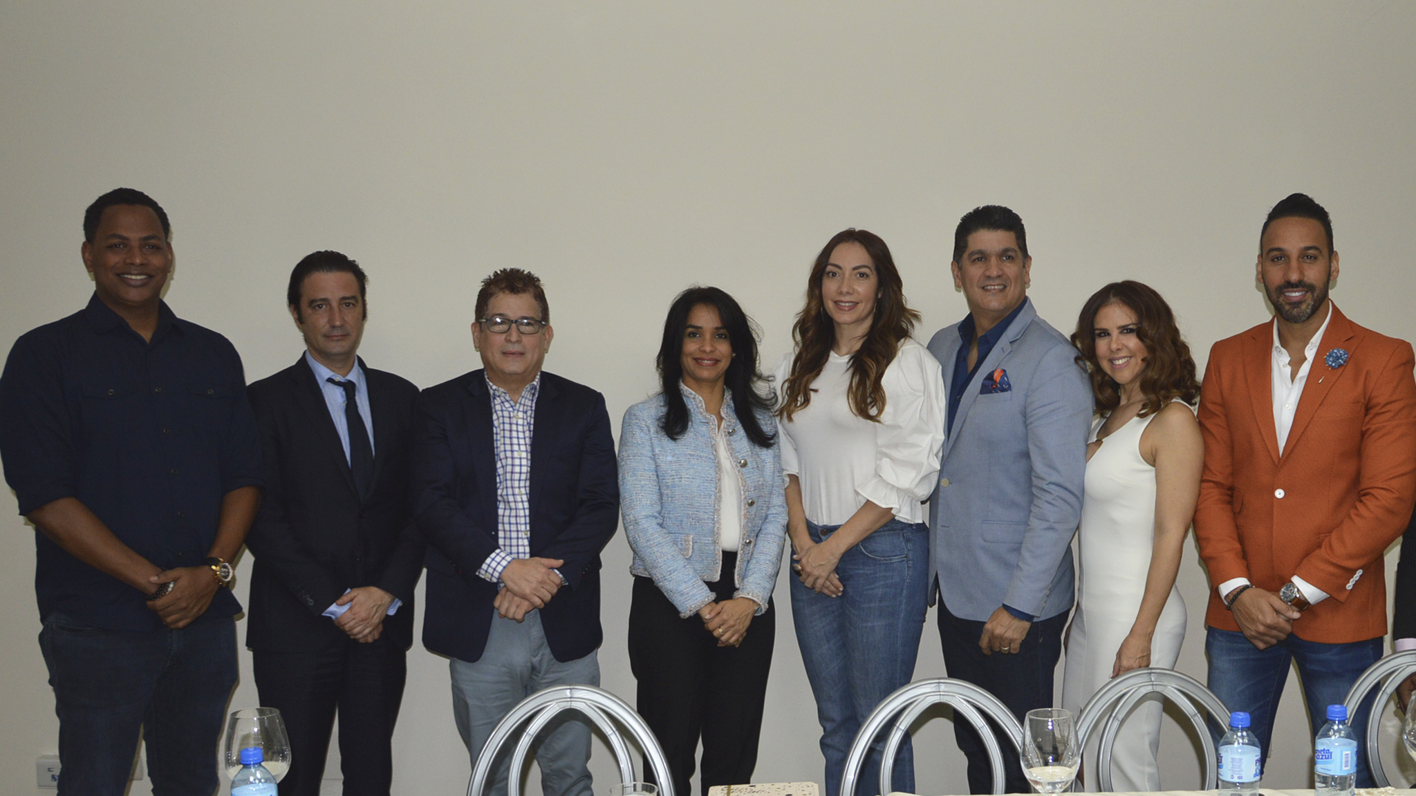 Comunicadores visitan directora del Intrant