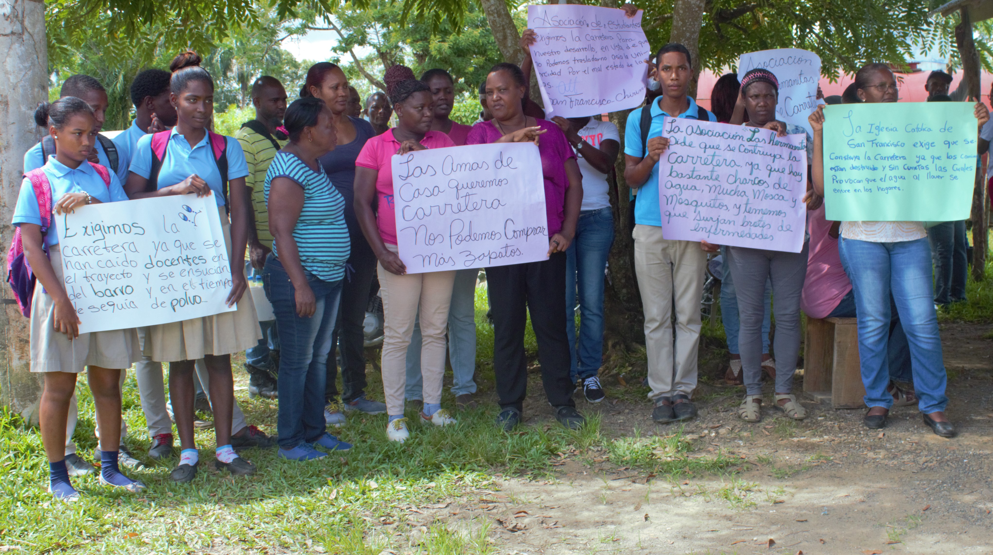 Organizaciones de Chirino dan plazo de 8 dias OISOE para que cumpla promesa