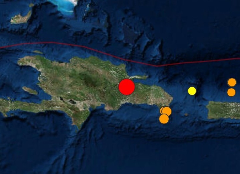 Temblor de tierra de 5.0 se siente en República Dominicana