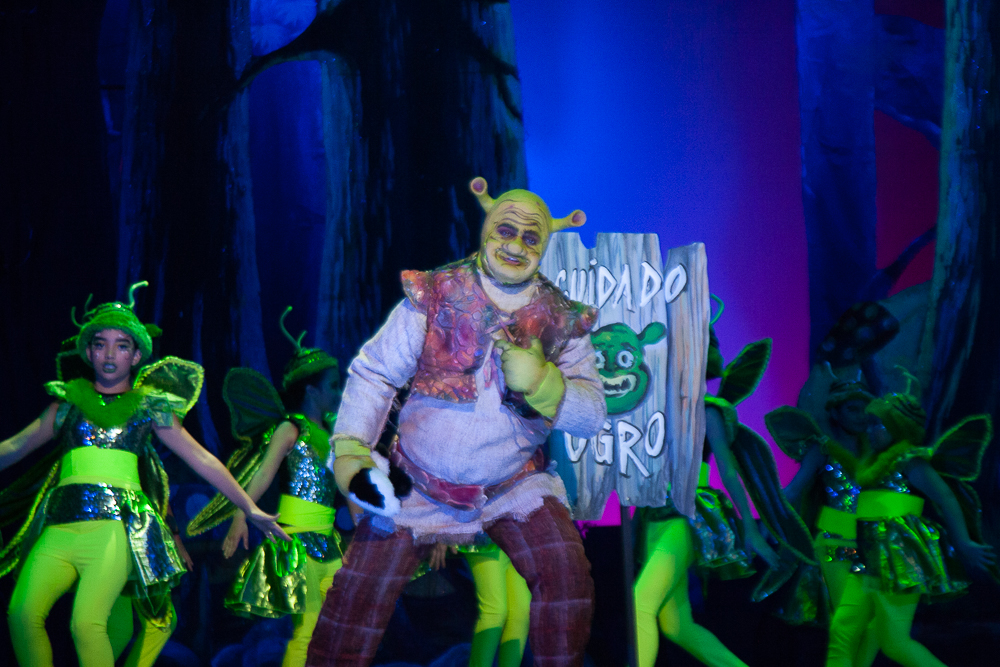 Sherk El musical JR delietó a toda la familia en el Teatro Nacional