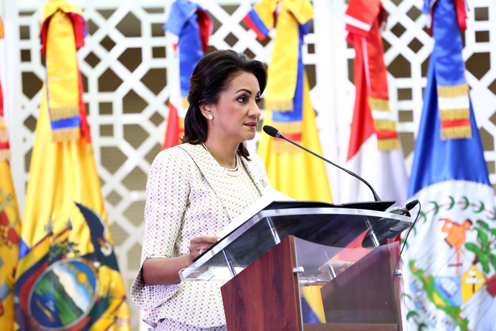 Primera Dama motiva al Cuerpo Diplomático a promover Torneo Mundial de Tenis