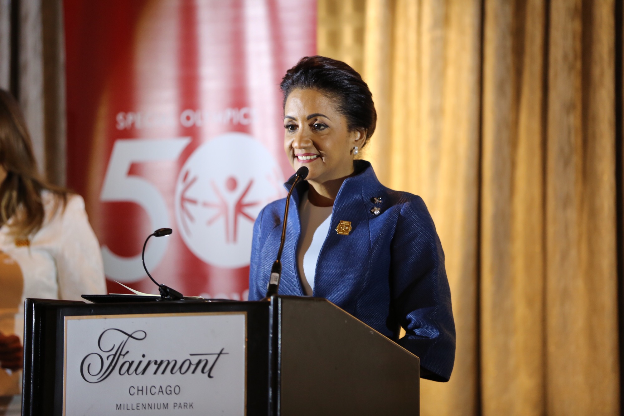 Olimpiadas Especiales reconoce a Cándida Montilla