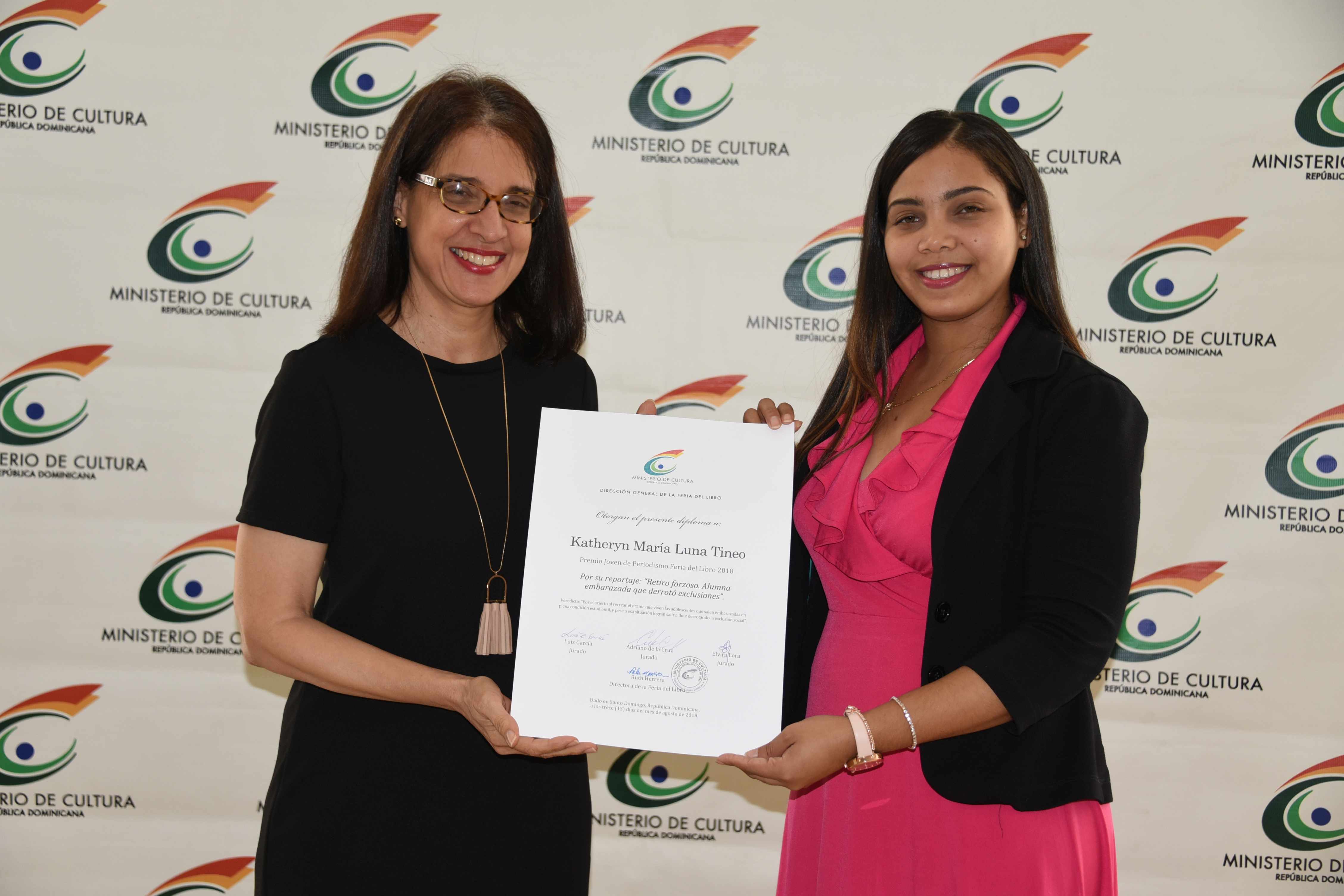 Cultura entrega el Premio Joven Feria del Libro 2018