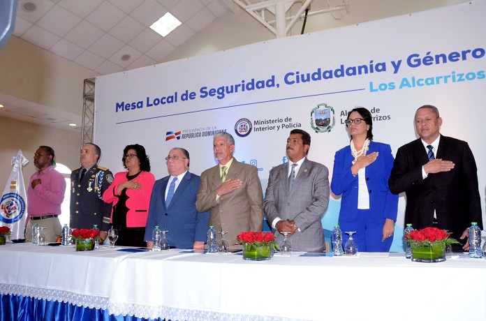 Interior y Policía instala Mesa de Seguridad, Ciudadanía  y Género en Los Alcarrizos