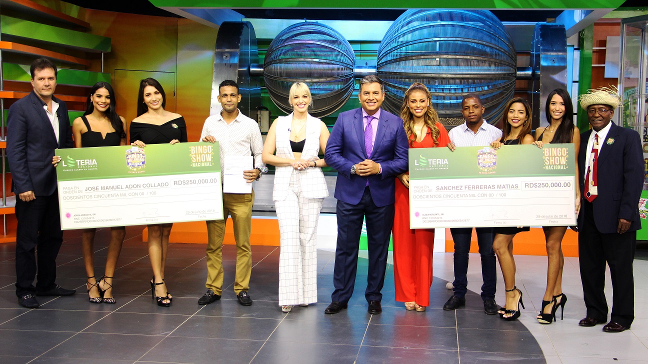 Bingo Show Nacional entrega RD$500 mil pesos en premios a los dos primeros ganadores