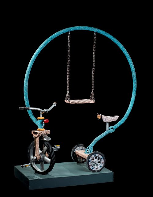 Presentan exposición "Resurección de la materia"