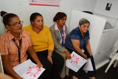 MICM y Despacho de la Primera Dama realizan jornada de prevención sobre cáncer de mama