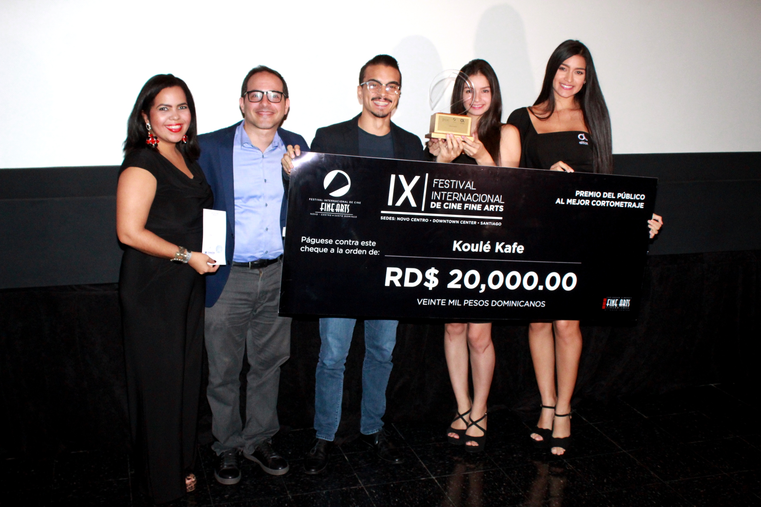 Corto producido por estudiantes de Cine del INTEC gana premio del público en festival