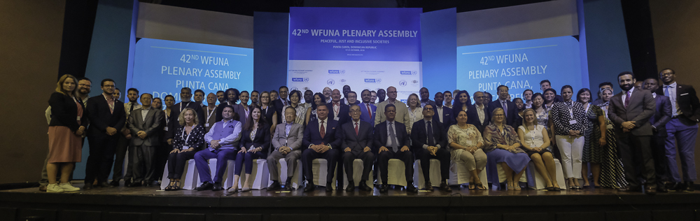 Leonel preside Federación Mundial de Asociaciones de Naciones Unidas