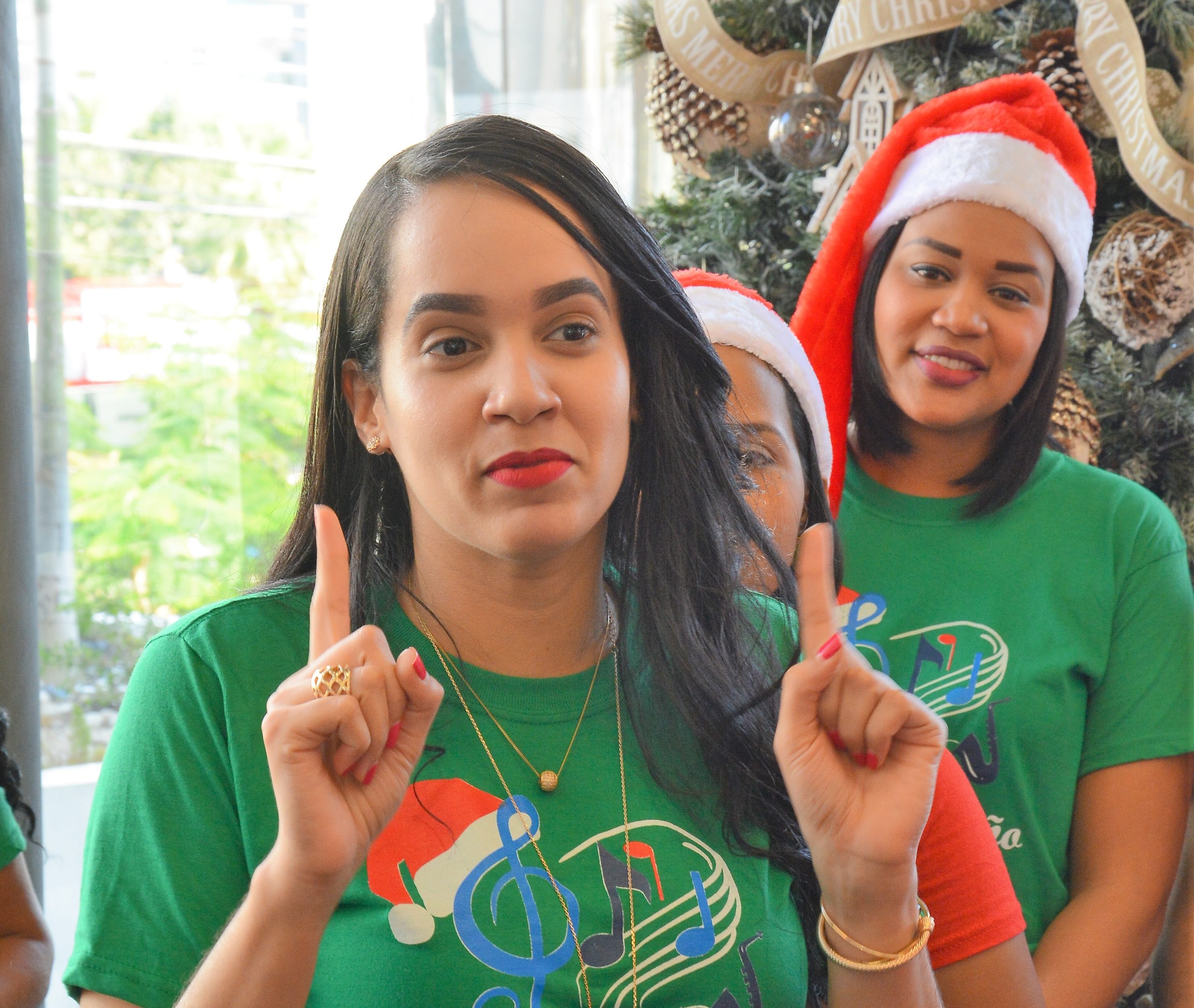 La Navidad llegó al Ministerio de Industria, Comercio y Mipymes