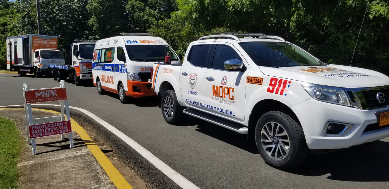 MOPC asiste más 7 mil personas durante feriado por día de la Constitución