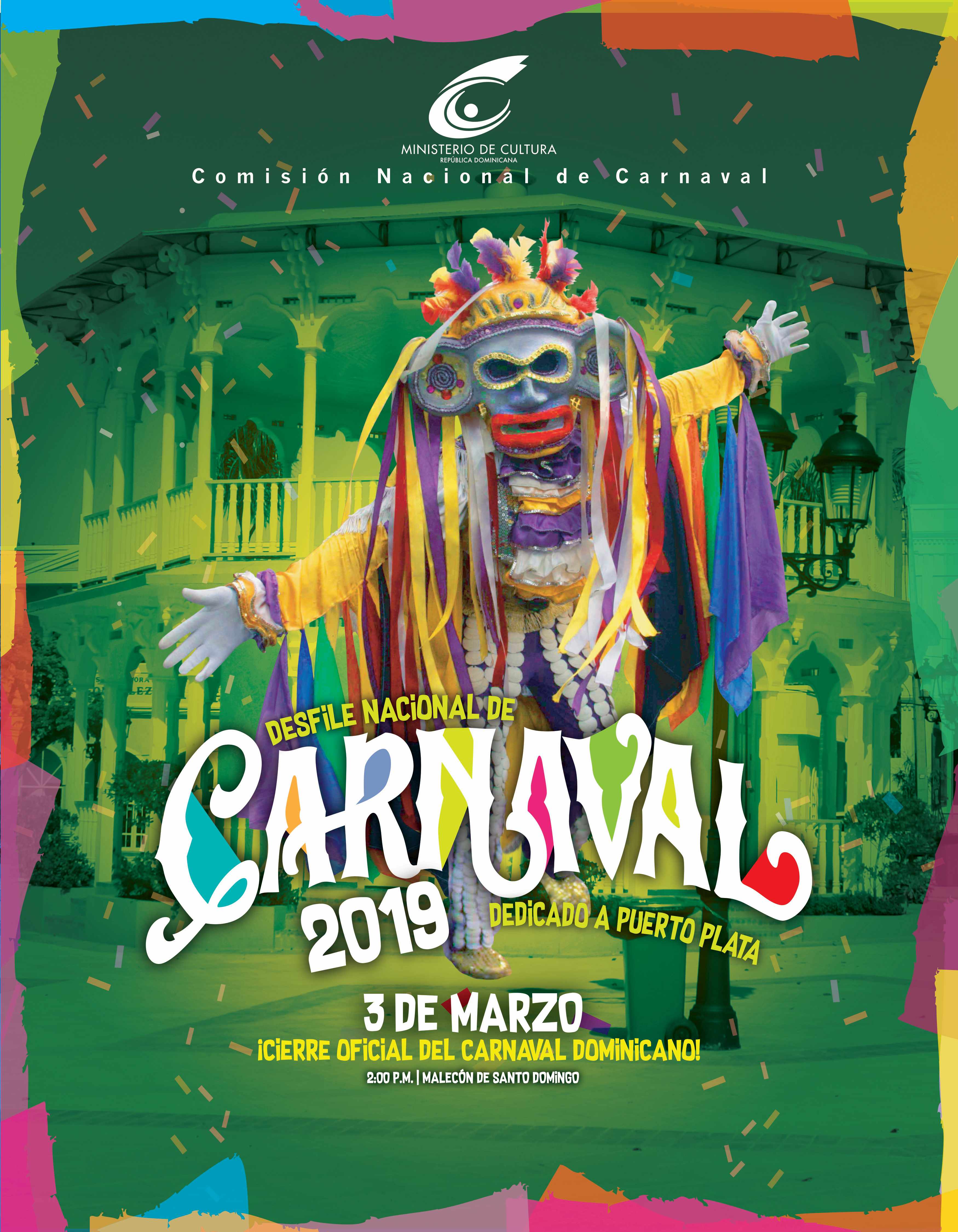 Cultura informa que 40 ciudades se aprestan para celebrar sus respectivos carnavales