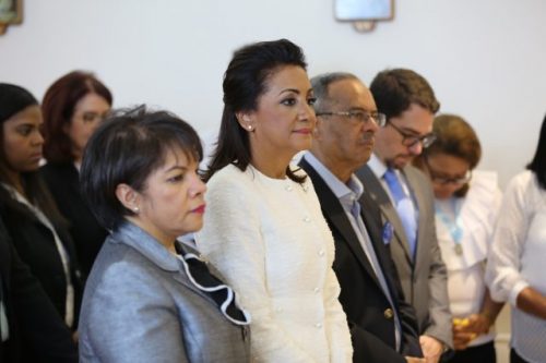 Primera dama inaugura capilla de Reside