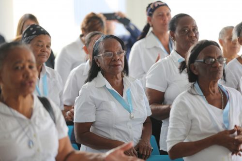 Primera dama inaugura capilla de Reside