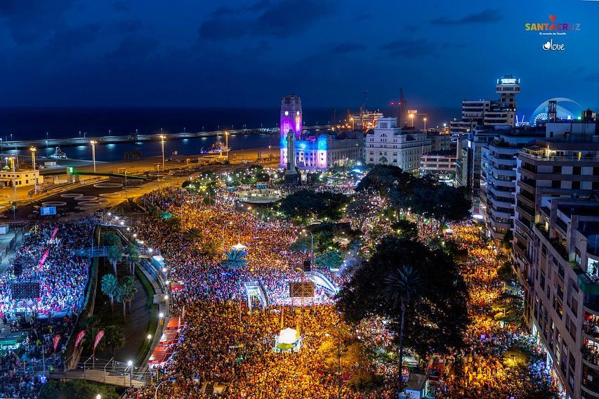 Juan Luis Guerra con apoteósico cierre del Carnaval de Tenerife