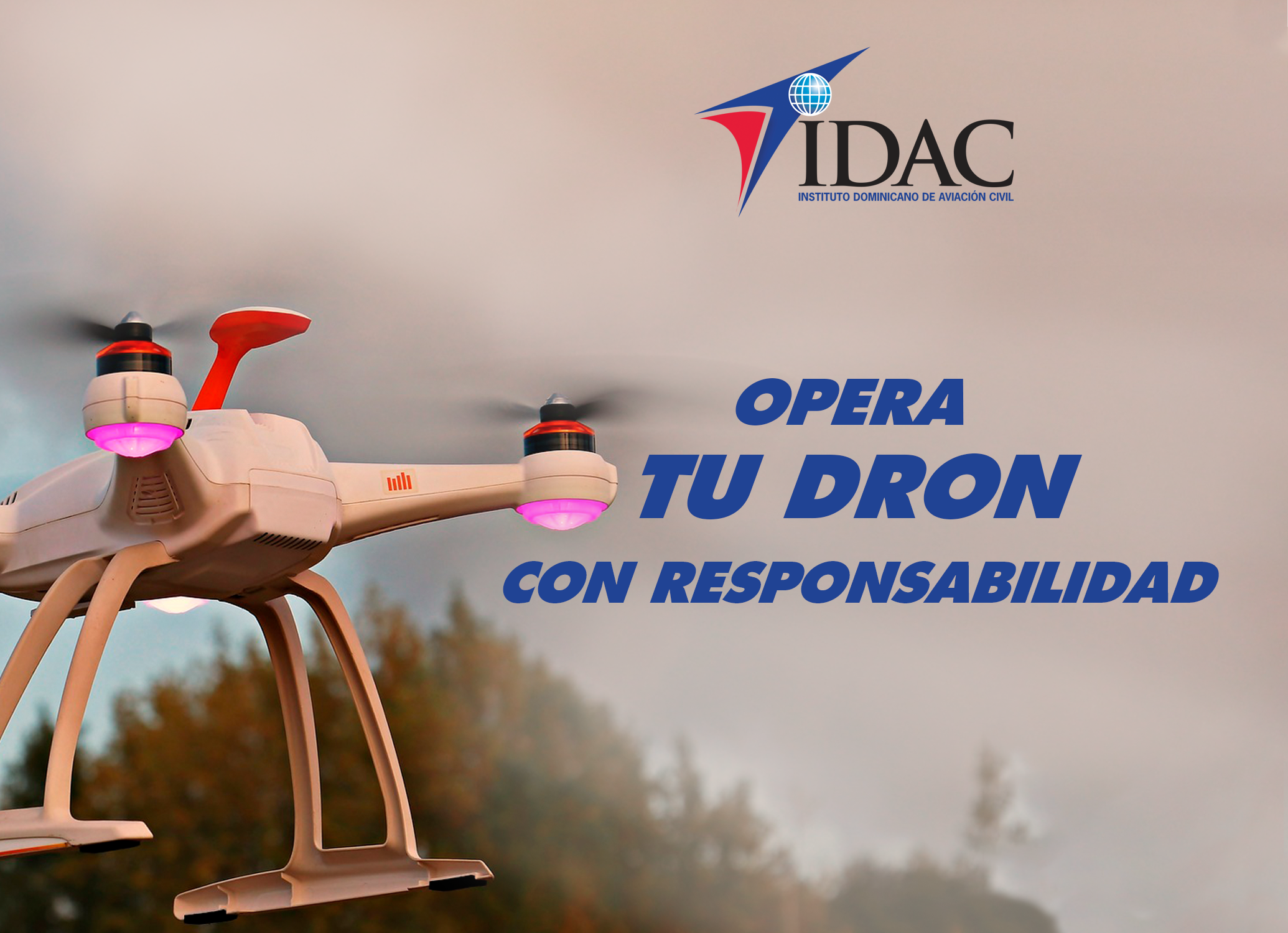 Recomendaciones del IDAC para el uso correcto de drones en Semana Santa