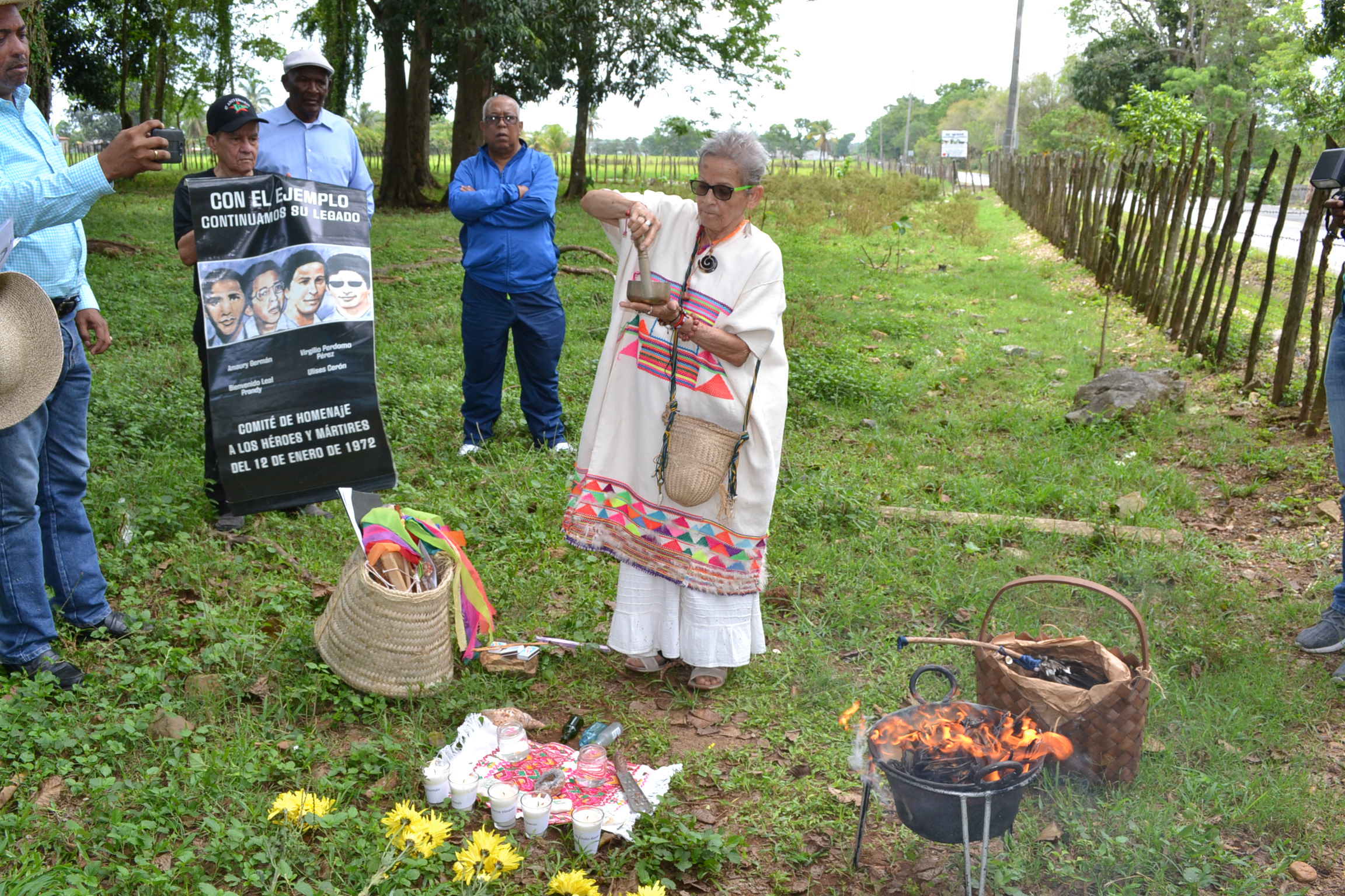 Recuerdan Mártires de Mata Redonda