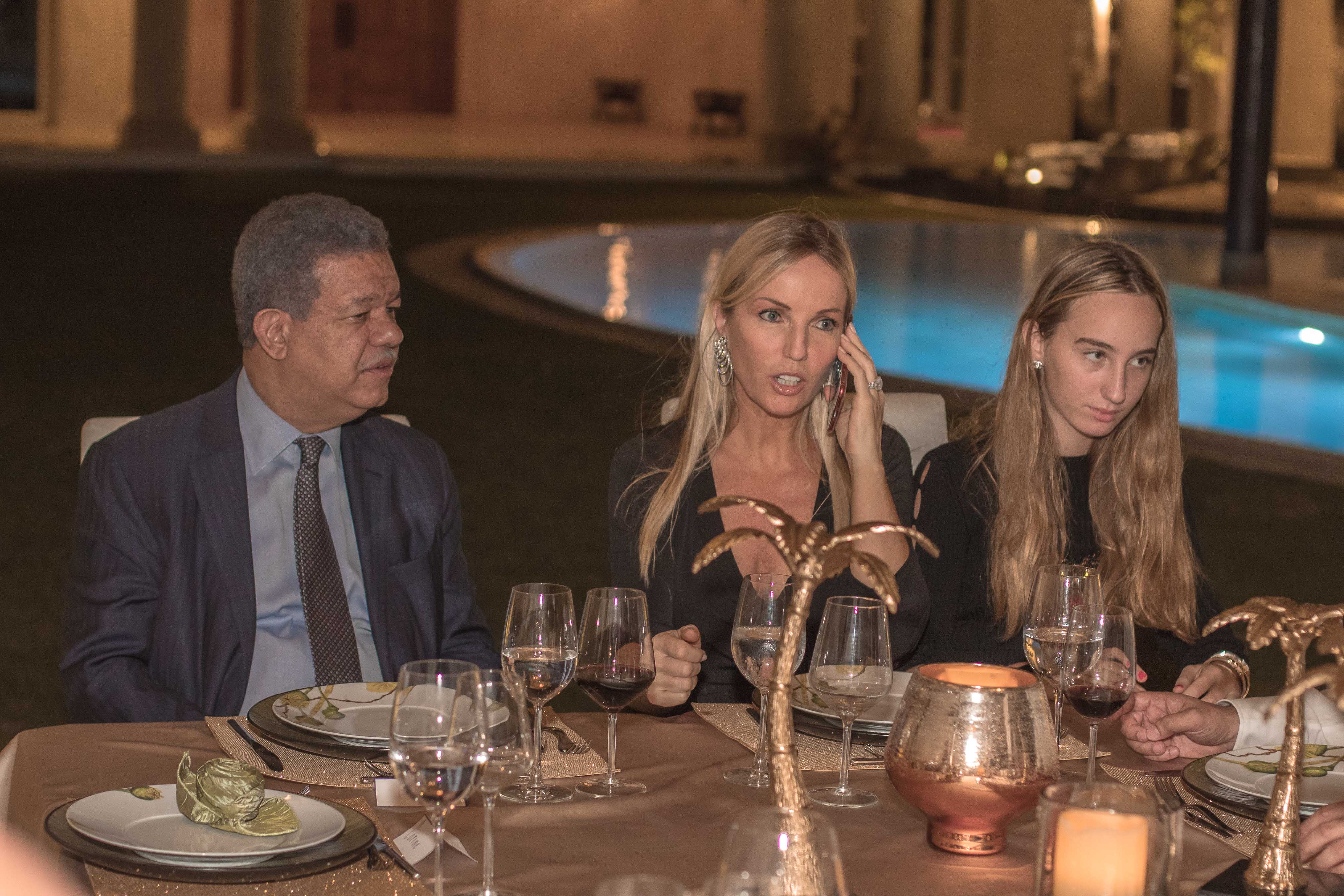 Empresario francés agasaja a Leonel en su residencia en Cap Cana