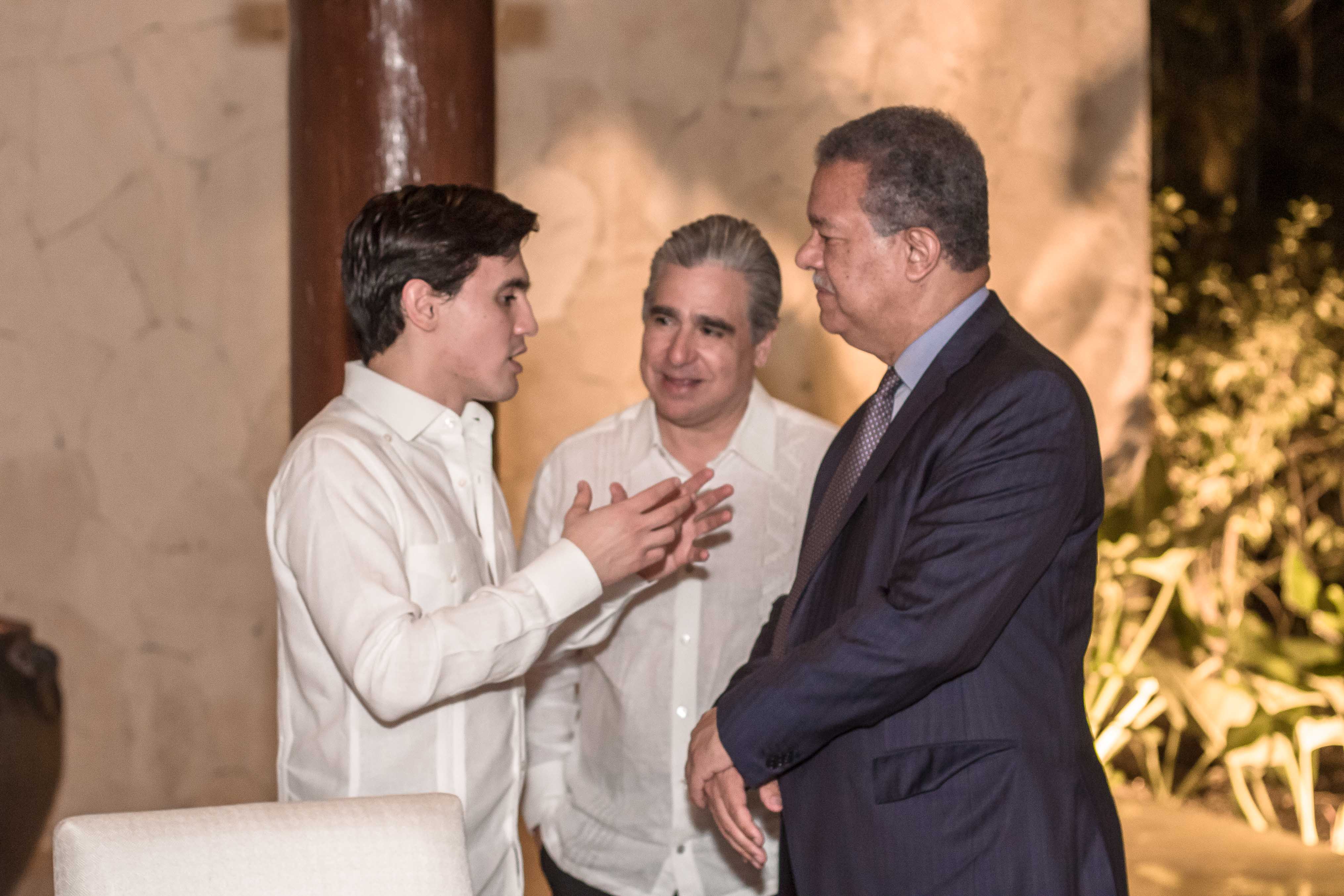 Empresario francés agasaja a Leonel en su residencia en Cap Cana