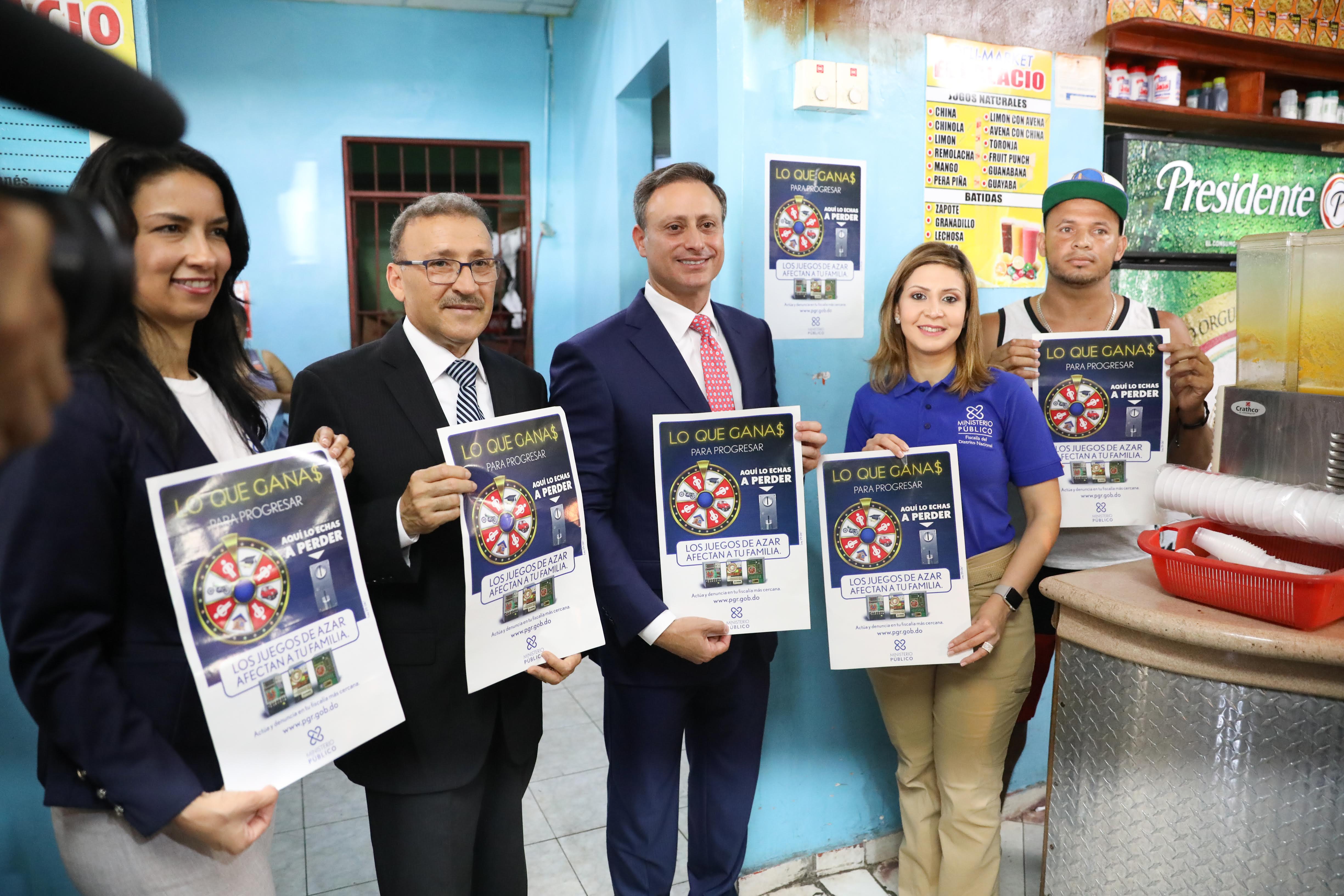 Procurador inicia campaña prevenir el uso máquinas tragamonedass
