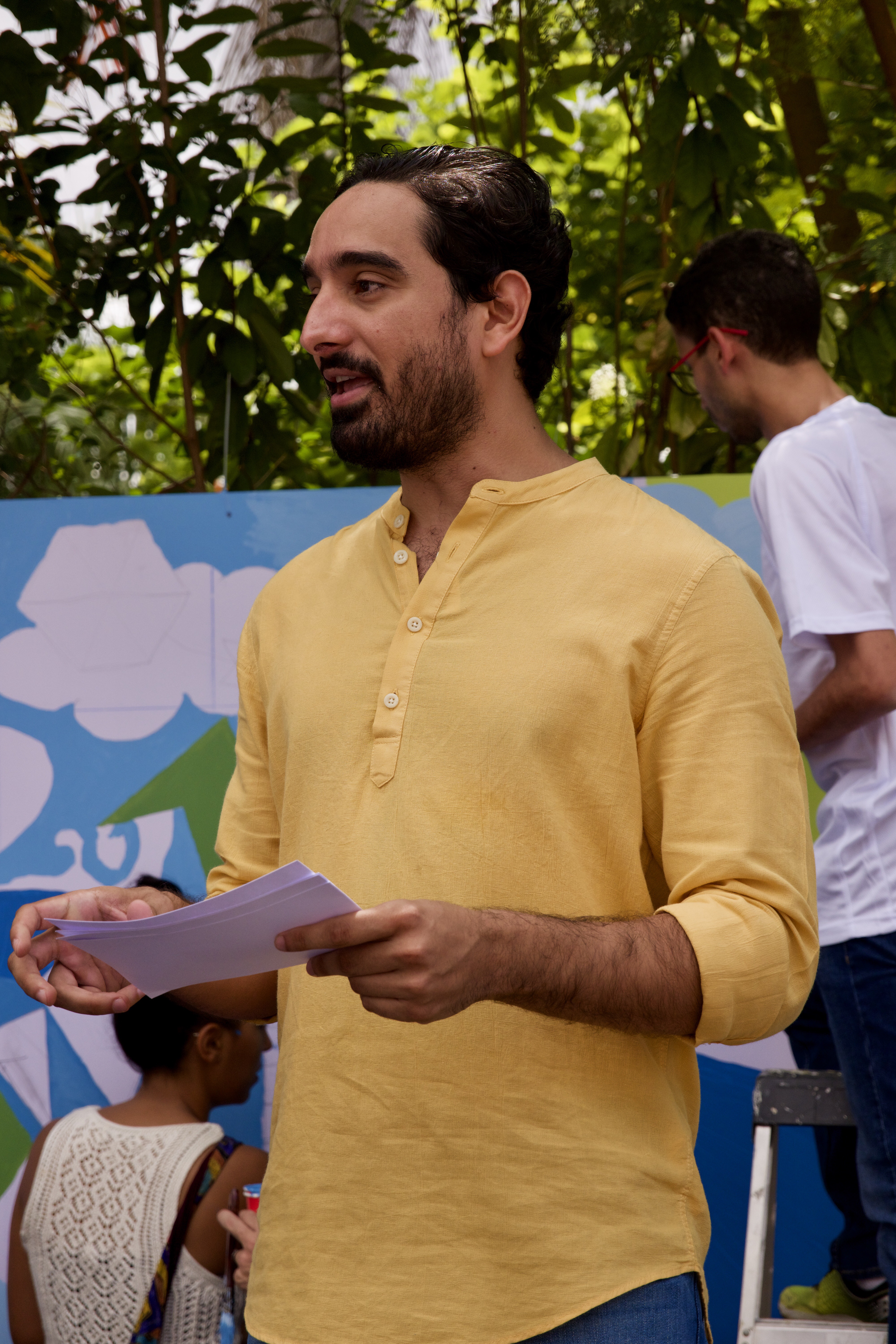 José Horacio Rodríguez presenta su pre candidatura a diputado