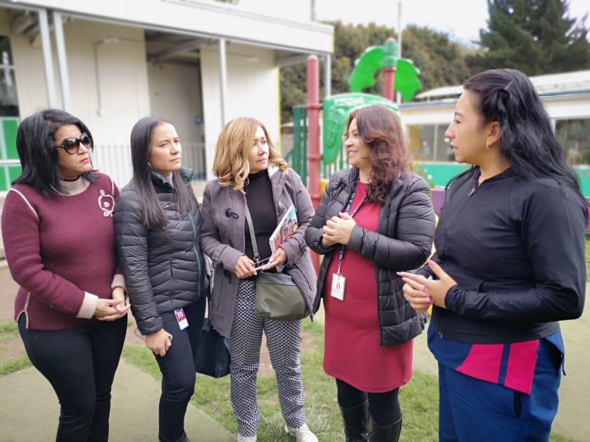 Directora de CONDEI conoce experiencia de instancias infantiles de Colombia