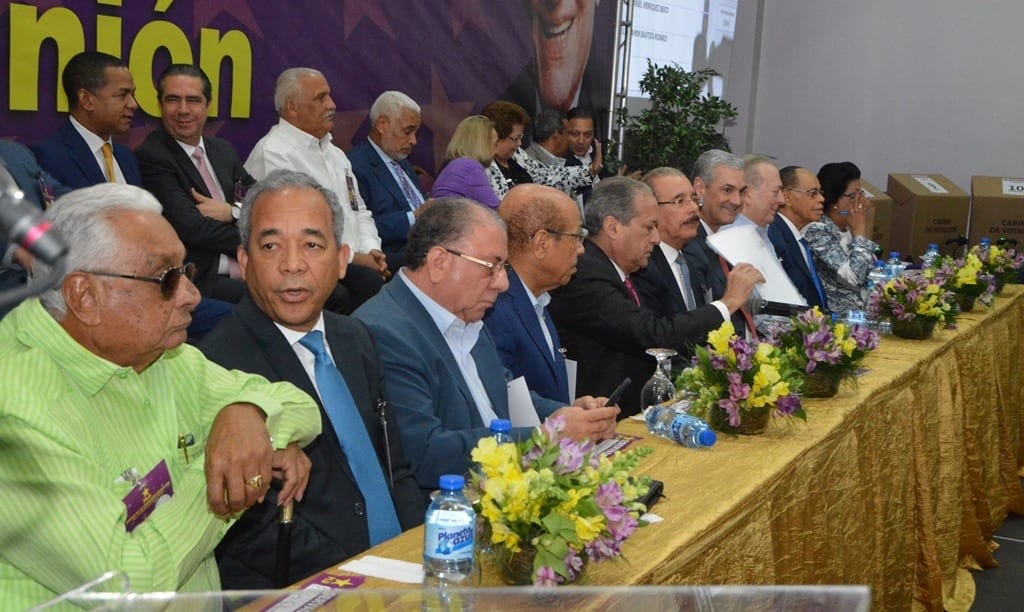 PLD escoge a ocho nuevos miembros del comité político