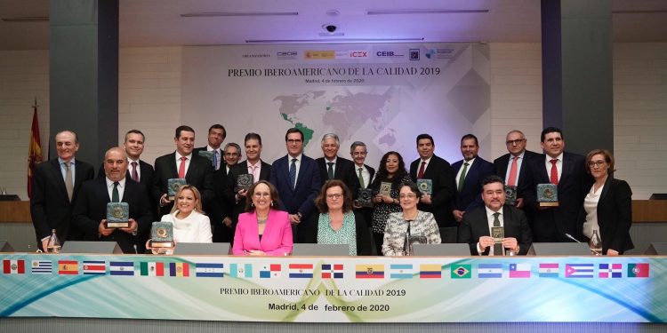 Entrega de los Premios Iberoamericanos de la Calidad 2019