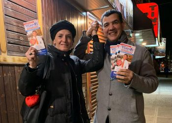 Ydanis Rodríguez recolecta firmas para ser electo congresista en Washington DC