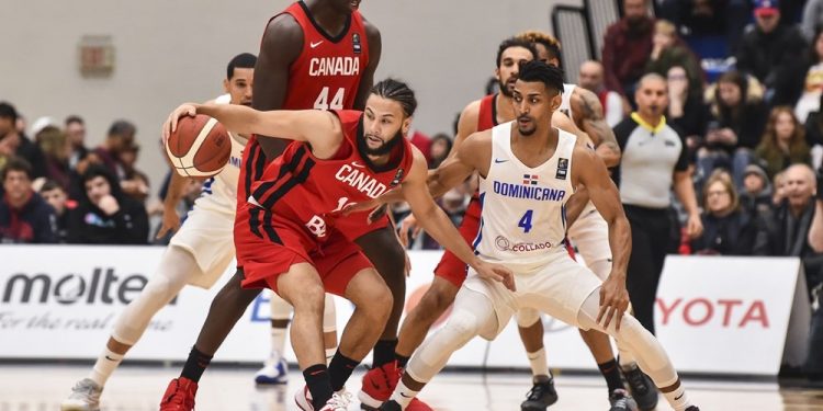 Canadá vence a Dominicana en primer partido del FIBA AmeriCup