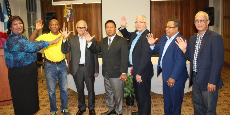 Juramentan directiva 2019-2021 filial Colegio Dominicano de Periodistas Puerto Rico